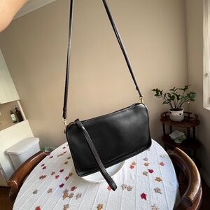 black coach basic bag convertible clutch